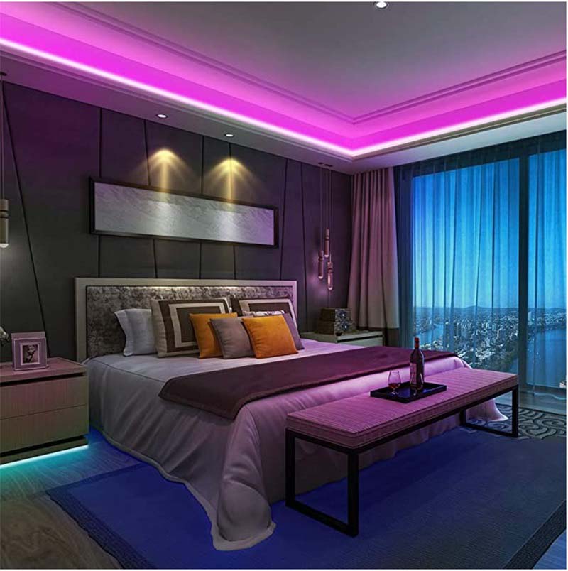 DC12V 16.4ft/5m 5050RGB Glue-drop Multi Colorful Discoloration LED Light Strip Kit Flexible Blister Light Strip With 44 Key Remote Control DC12V 16.4ft/5m 5050RGB Glue-drop Multi Colorful Discoloration LED Light Strip Kit Flexible Blister Light Strip With 44 Key Remote Control